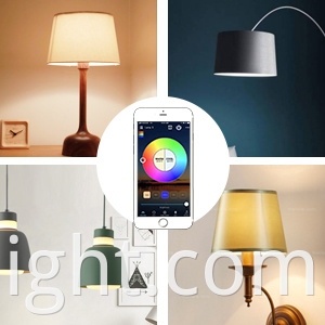 Voice Control Color Changing Music rgb led bulb